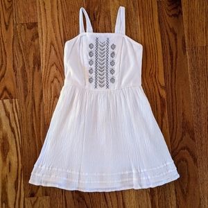 Girls Abercrombie White Dress Size 5/6